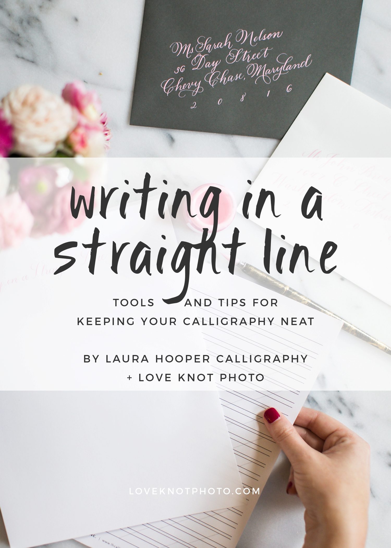 brand photography product photography blog post laura hooper calligraphy love knot photo